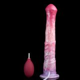 Enchanted Equine – Magical Ejaculating Horse Dildo in Fantastical Pink Ombré