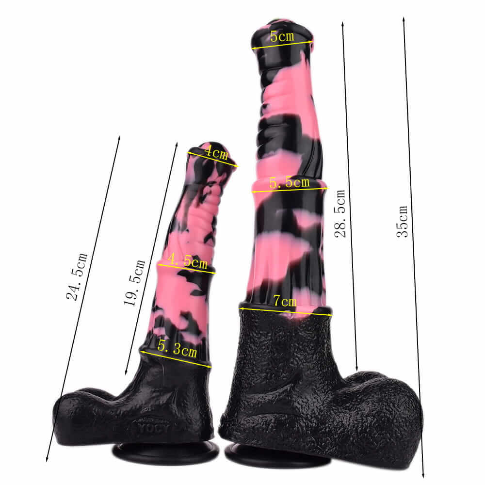 Forbidden Stallion – Unleash the Untamed Eruption-Ejaculating Horse Dildo