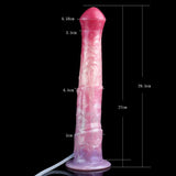 Enchanted Equine – Magical Ejaculating Horse Dildo in Fantastical Pink Ombré