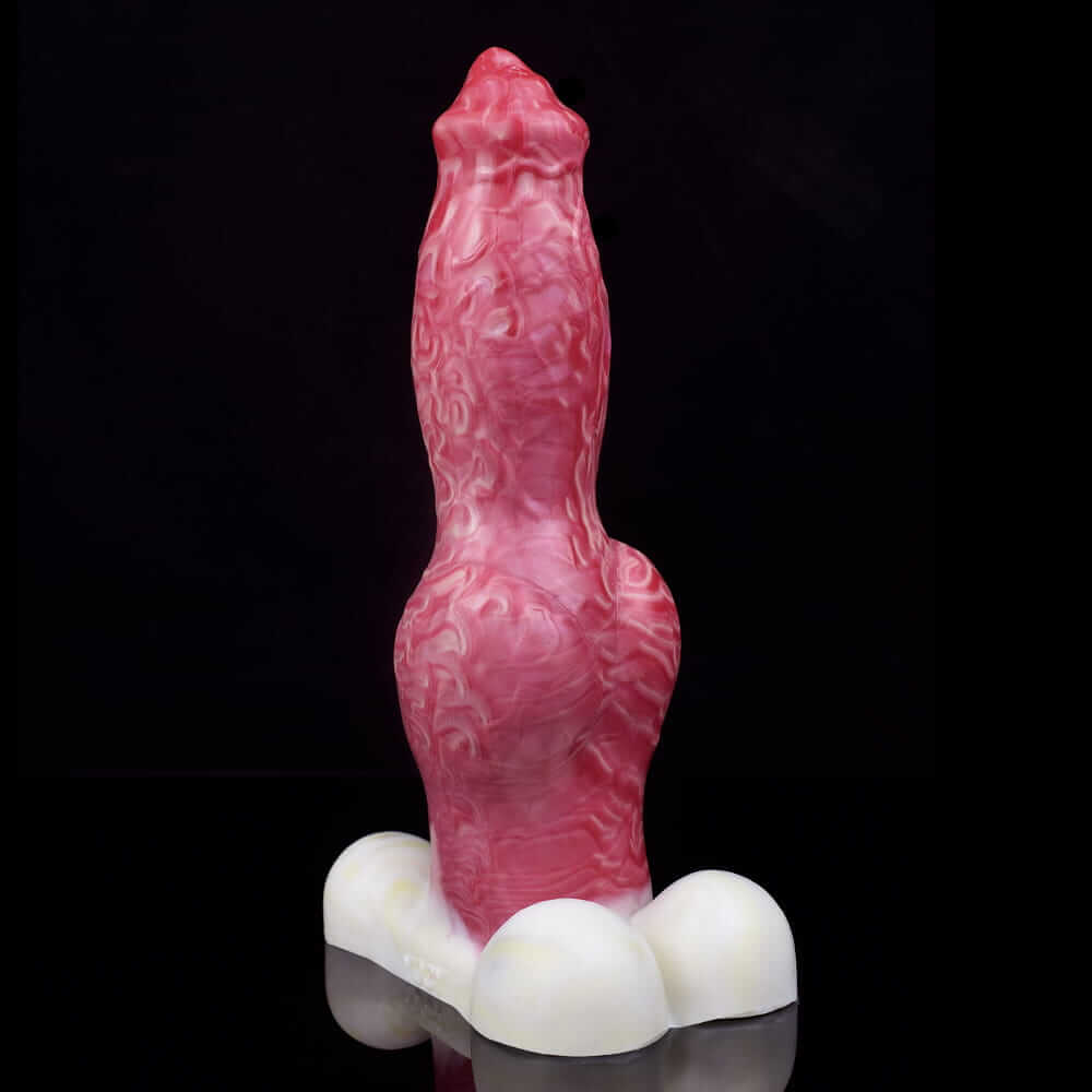 Dog Knot Dildo – Ursprüngliche Leidenschaft in Scharlachrot