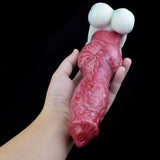 Dog Knot Dildo – Ursprüngliche Leidenschaft in Scharlachrot