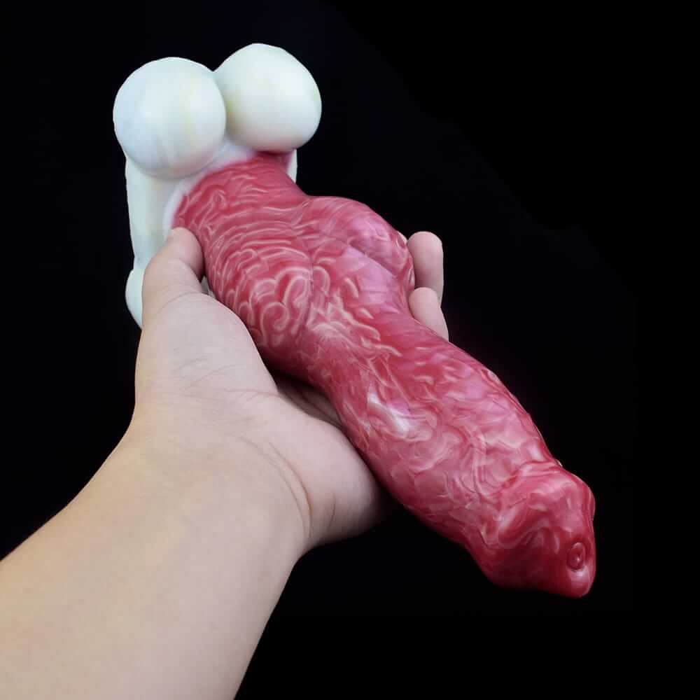 Dog Knot Dildo – Ursprüngliche Leidenschaft in Scharlachrot