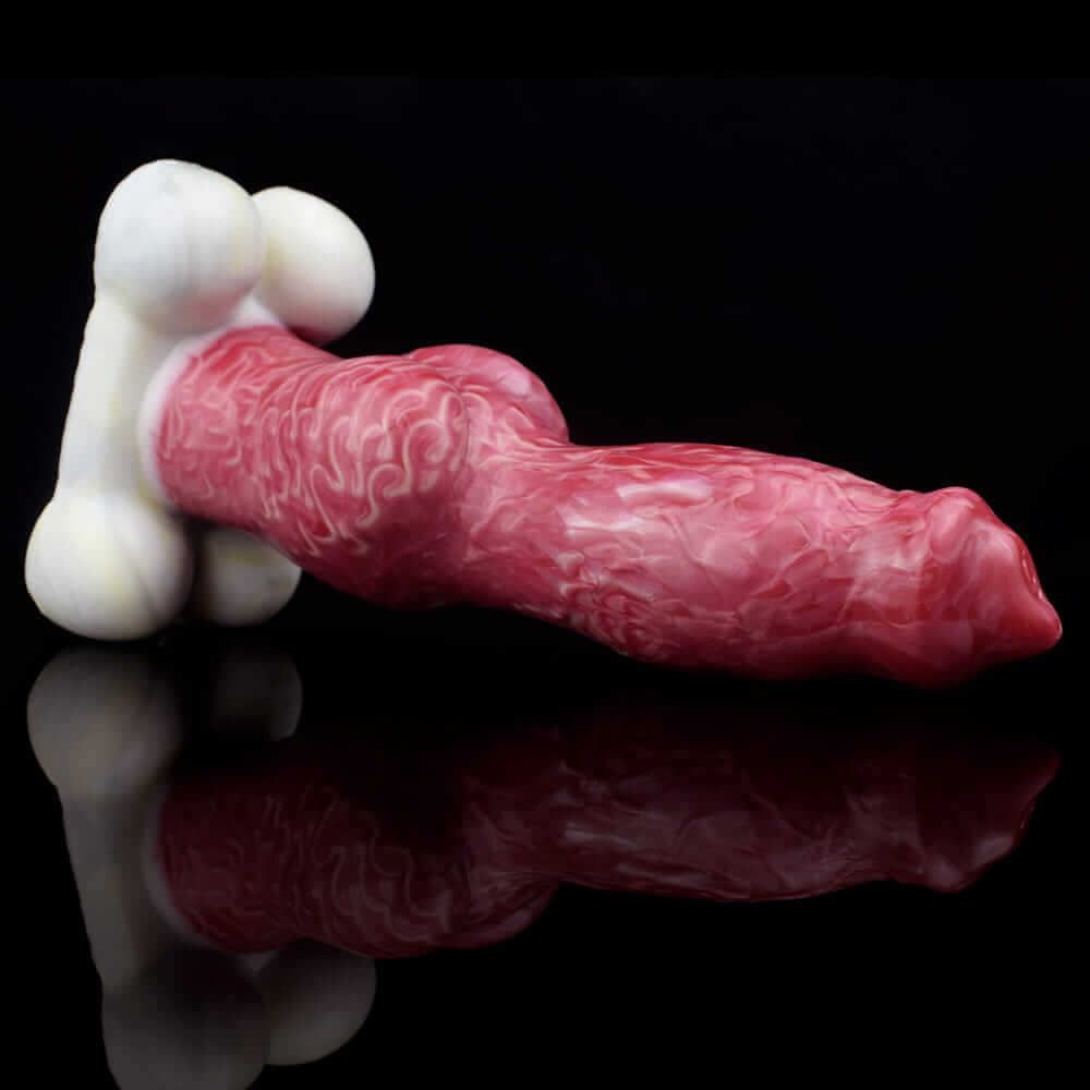 Dog Knot Dildo – Ursprüngliche Leidenschaft in Scharlachrot