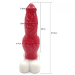 Dog Knot Dildo – Ursprüngliche Leidenschaft in Scharlachrot