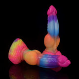 Glow-in-the-Dark Dog Dildo – Luminous Canine Pleasure with Knot