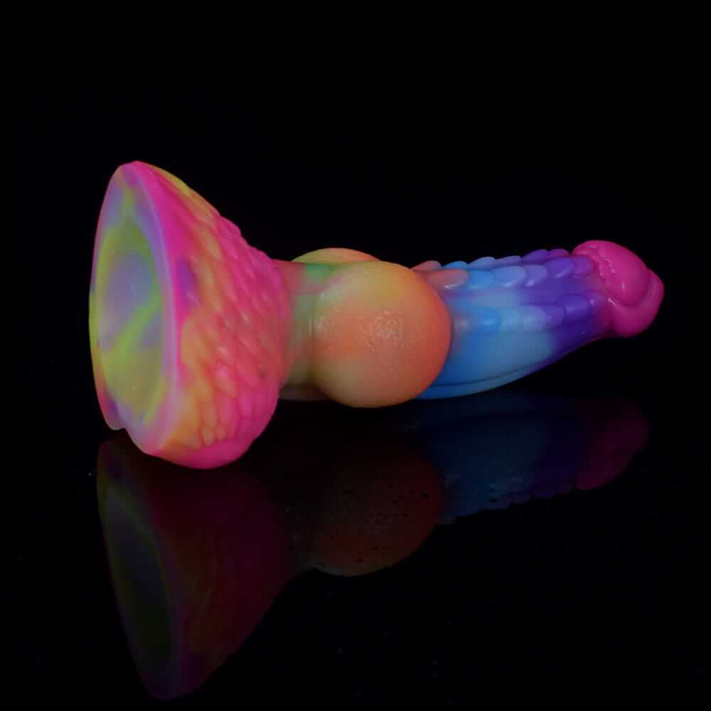 Glow-in-the-Dark Dog Dildo – Luminous Canine Pleasure with Knot