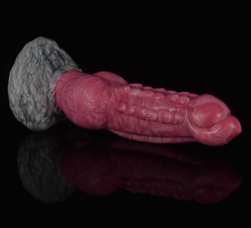Realistic Huge Dog Dildo with Knot – Ritual Altar Beast (Fleshtone)