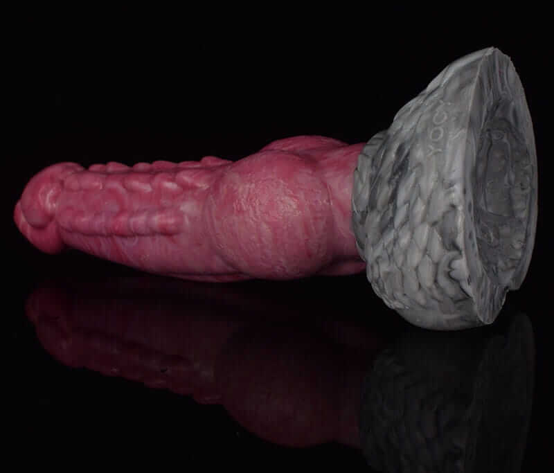 Realistic Huge Dog Dildo with Knot – Ritual Altar Beast (Fleshtone)
