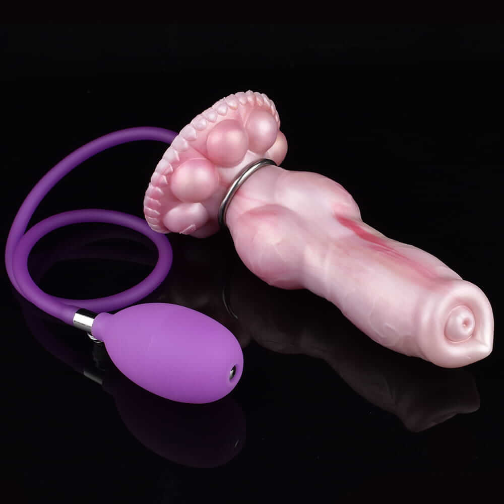 Canine Knot – Unleash Your Primal Instincts-Inflatable Dog Dildo