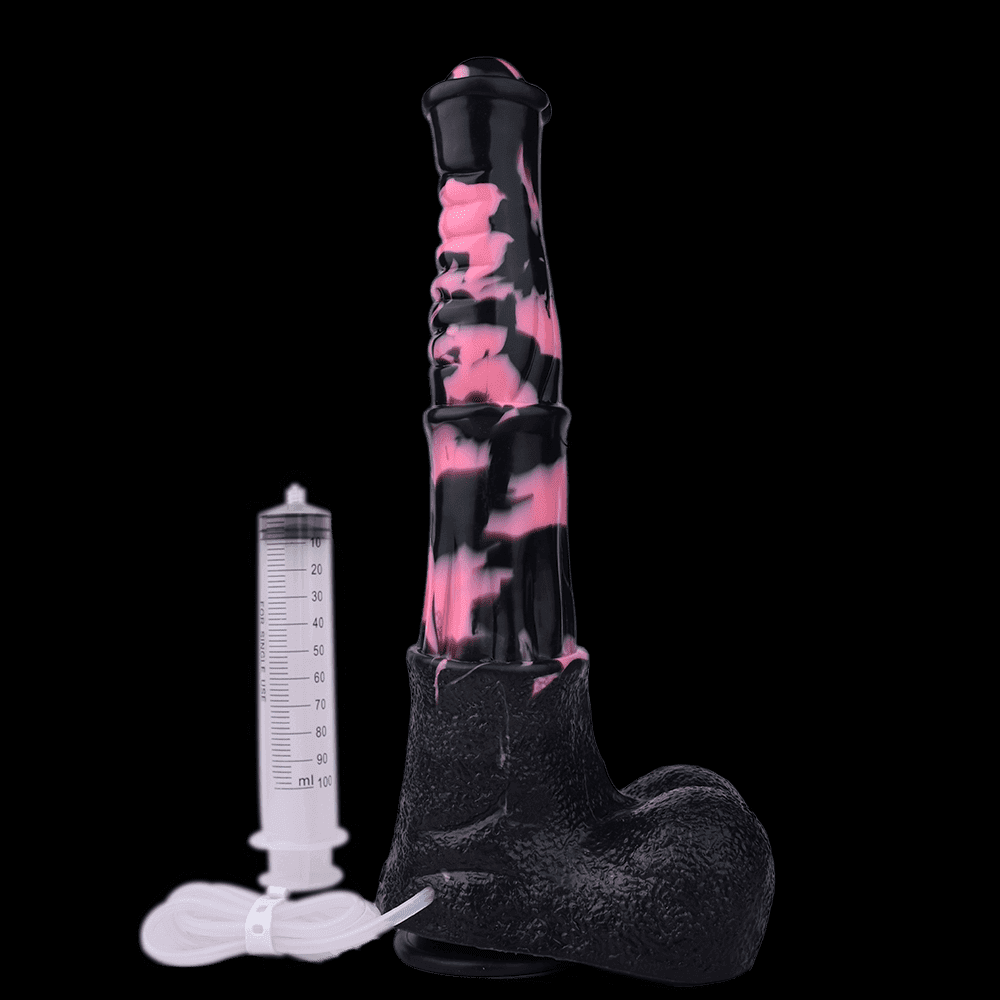 Forbidden Stallion – Unleash the Untamed Eruption-Ejaculating Horse Dildo
