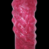 Crimson Scaled Serpent Dildo - 8.1" Fantasy Lizard Dildo