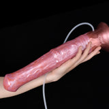 Enthralling Equine – Luxuriöser weinroter ejakulierender Pferdedildo