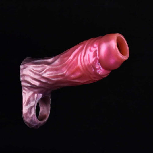 Vein-Riser Penis Extender:  Intensely Detailed,  Sculpted Design