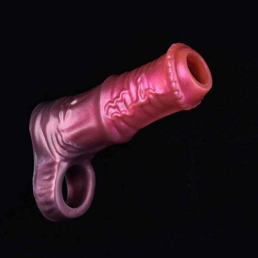Equinox Knotted Penis Extender:  Horse-Inspired Design for Enhanced Sensation