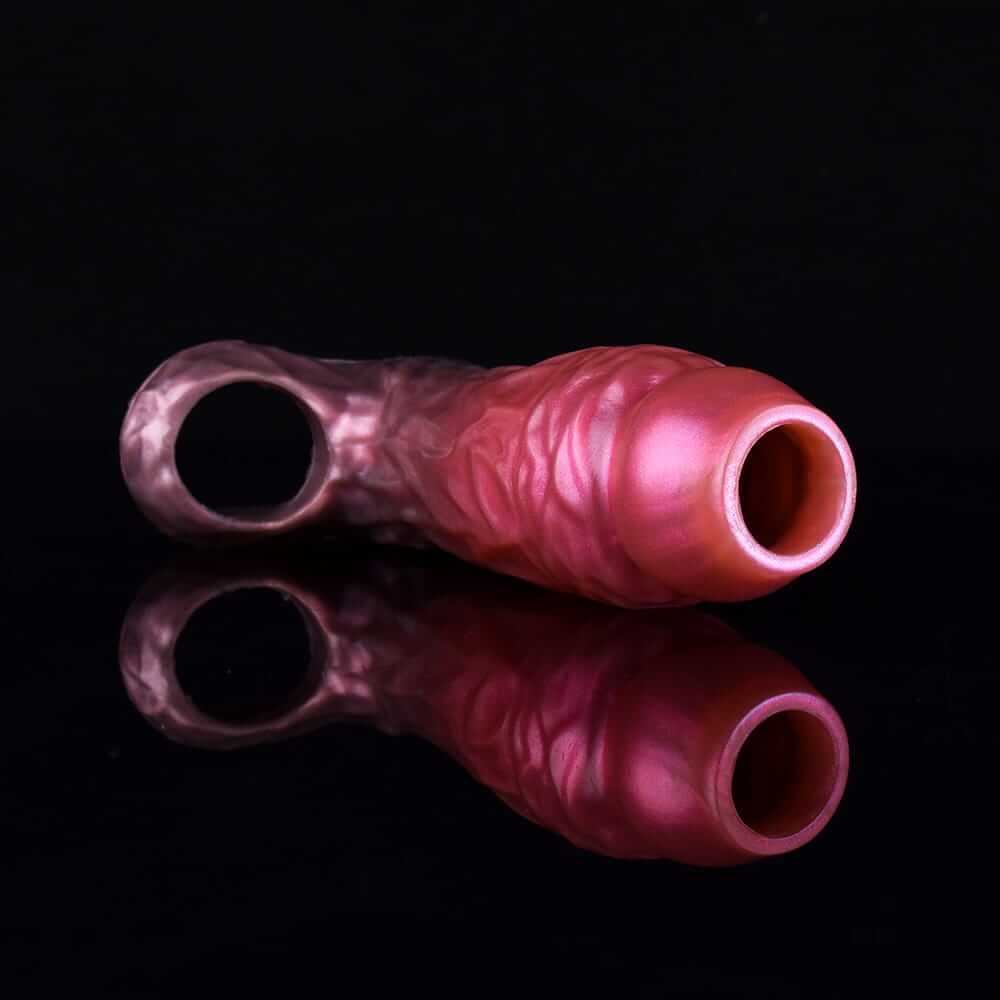 Vein-Riser Penis Extender:  Intensely Detailed,  Sculpted Design