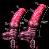 Dragon's Embrace Penis Sheath:  Intricate Design & Enhanced Tactile Sensation