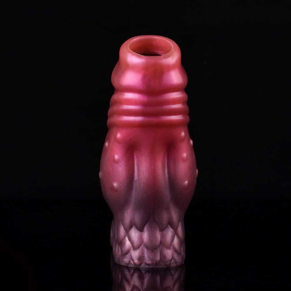 Fanged Fury Penis Extender:  Intense Sensation with Feline-Inspired Design