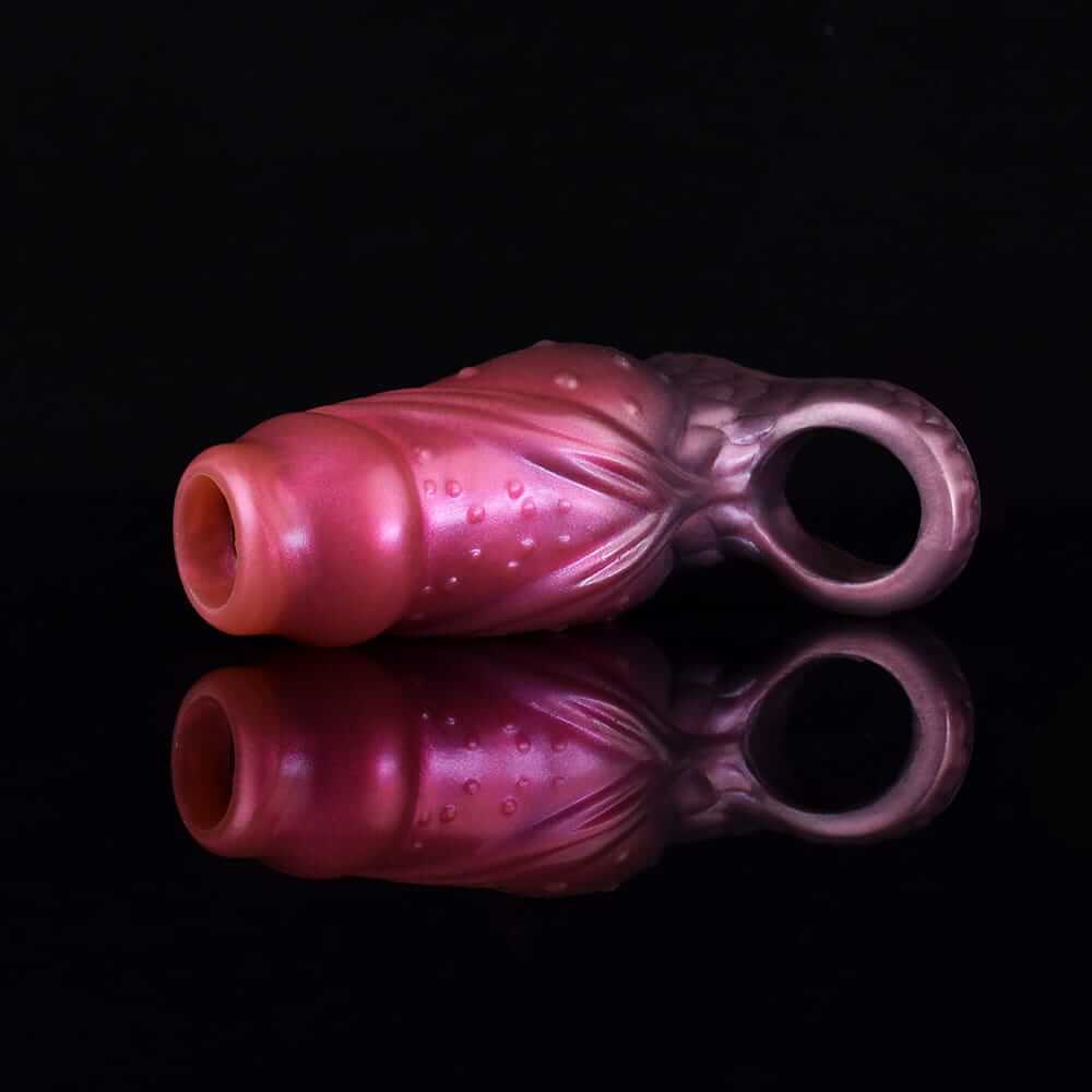 Fanged Fury Penis Extender:  Intense Sensation with Feline-Inspired Design