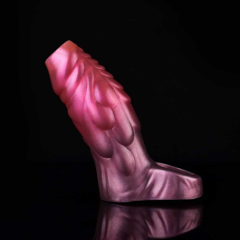 Dragon's Scale Penis Extender:  Intricate Design for Enhanced Sensation and Visual Appeal