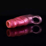 Crimson Cascade Penis Extender:  Intricate Design for Enhanced Sensation and Exploration