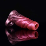 Crimson Cascade Penis Extender:  Intricate Design for Enhanced Sensation and Exploration