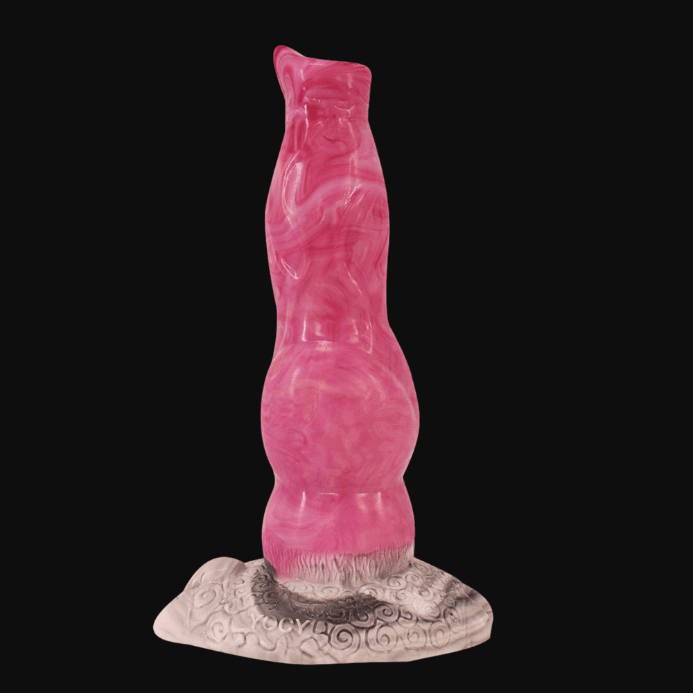 Ritual  Dog Knot Dildo – Flesh-Toned Canine Pleasure Altar