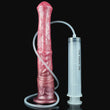 Enthralling Equine – Luxuriöser weinroter ejakulierender Pferdedildo