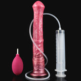 Enthralling Equine – Luxuriöser weinroter ejakulierender Pferdedildo