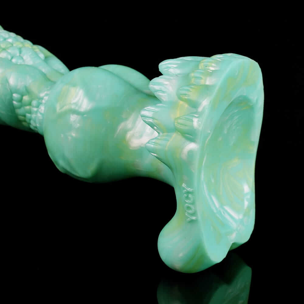 Oceanic Alpha - Glow-In-The-Dark Knotted Dog Dildo