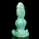 Oceanic Alpha - Glow-In-The-Dark Knotted Dog Dildo