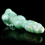 Oceanic Alpha - Glow-In-The-Dark Knotted Dog Dildo