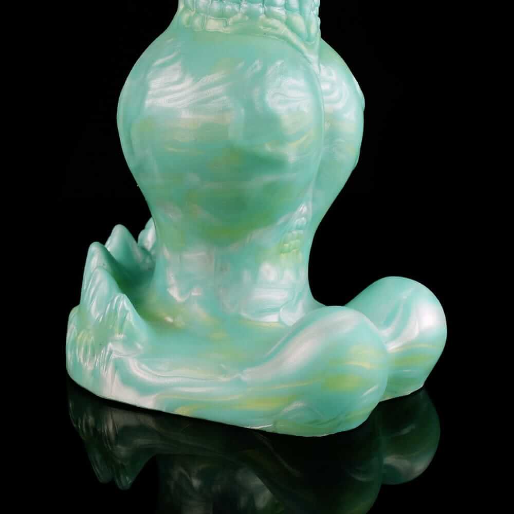 Oceanic Alpha - Glow-In-The-Dark Knotted Dog Dildo