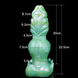 Oceanic Alpha - Glow-In-The-Dark Knotted Dog Dildo