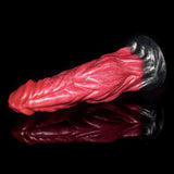 Crimson Beast Dildo - 6.7" Realistic Dog Dildo with Muscular Texture