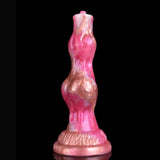 Inferno Dog Knot Dildo – Blazing Rose &amp; Bronze 19 cm dicker Knotty Beast