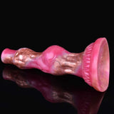 Inferno Dog Knot Dildo – Blazing Rose &amp; Bronze 19 cm dicker Knotty Beast