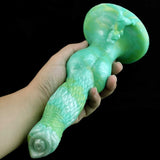 Enchanted Canine - Mint Green Fantasy Dog Knotted Dildo