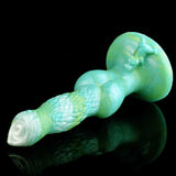 Enchanted Canine - Mint Green Fantasy Dog Knotted Dildo