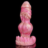 Roségoldener Hundeknotendildo – Realistischer Hundedildo mit luxuriöser Oberfläche