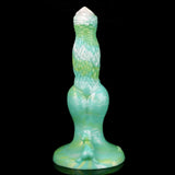 Enchanted Canine - Mint Green Fantasy Dog Knotted Dildo