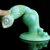 Enchanted Canine - Mint Green Fantasy Dog Knotted Dildo