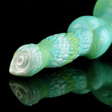 Enchanted Canine - Mint Green Fantasy Dog Knotted Dildo