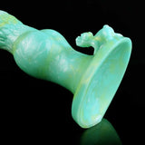 Enchanted Canine - Mint Green Fantasy Dog Knotted Dildo