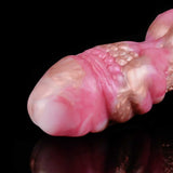 Roségoldener Hundeknotendildo – Realistischer Hundedildo mit luxuriöser Oberfläche