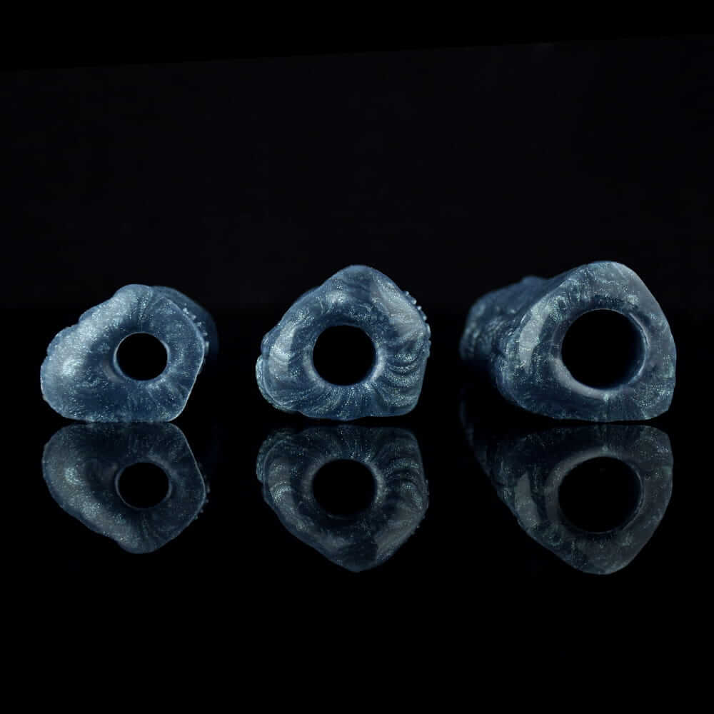 Abyssal Dragon Claw – Deep Blue Textured Finger Sleeve for Tempestuous Sensation