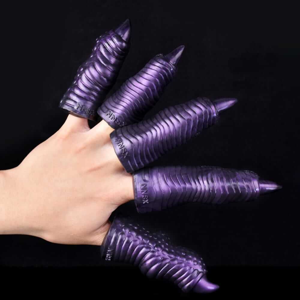 Violet Dragon Claw – Fantasy Finger Sleeve
