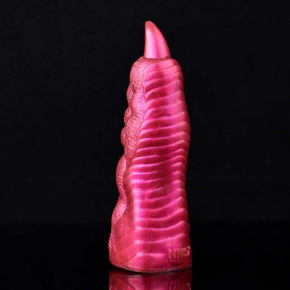Scarlet Inferno Dragon Claw – Textured Silicone Finger Sheath for Raw Sensory Domination