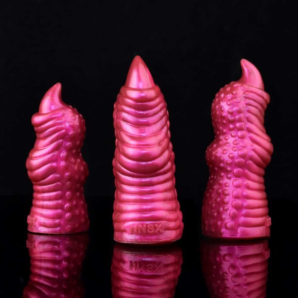 Bloodrose Dragon Claws - Silicone Finger Armor for Scorching Stimulation