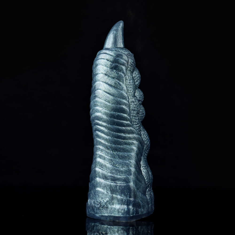 Abyssal Dragon Claw – Deep Blue Textured Finger Sleeve for Tempestuous Sensation