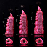 Scarlet Inferno Dragon Claw – Textured Silicone Finger Sheath for Raw Sensory Domination